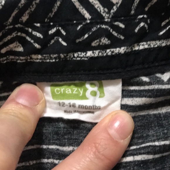 Crazy 8 button down - Picture 3 of 5